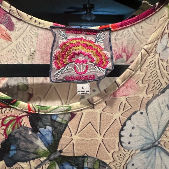 Johnny Was Mitchi Butterfly Swing Dress L - Picture 3 of 4